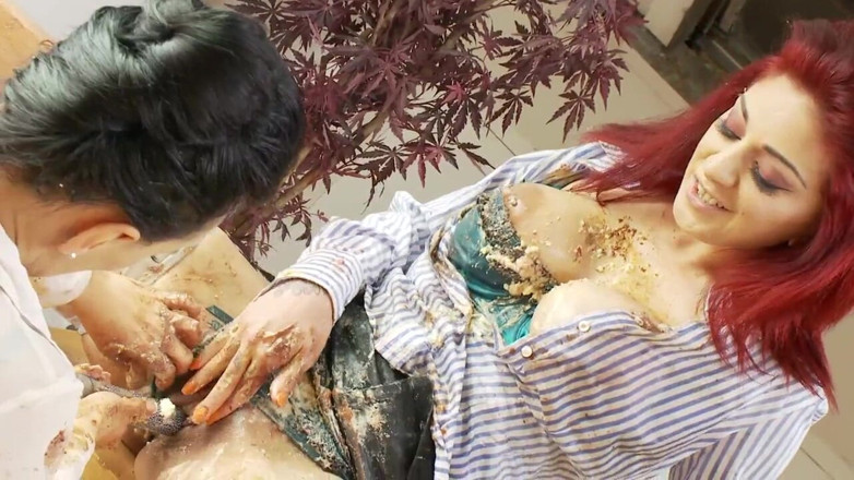LesbianFantasies: Two horny MILFS love to play with the food