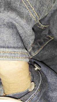 Levi's 501 청바지 주머니에 자지