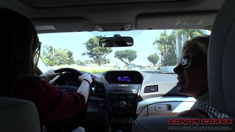 Horny Household: Stepmother Rewards Stepson with Car BJ