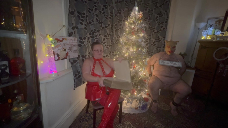 Aaexperiencesltd: Mrs Kinkmas Christmas Story com Satana's Piggy.