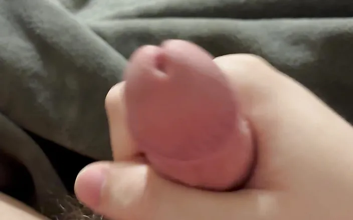 hornytxteen: I Stroke My Cock Hard and Fast Until I Shoot...