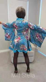 Sadie's Pretty Blue Robe