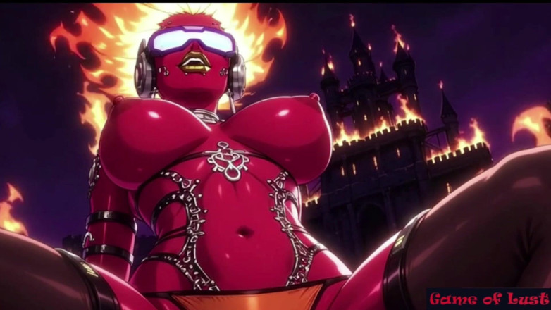 Game of Lust 3D: ゴルホットビキニデーモンガール ダークキャッスルヌード