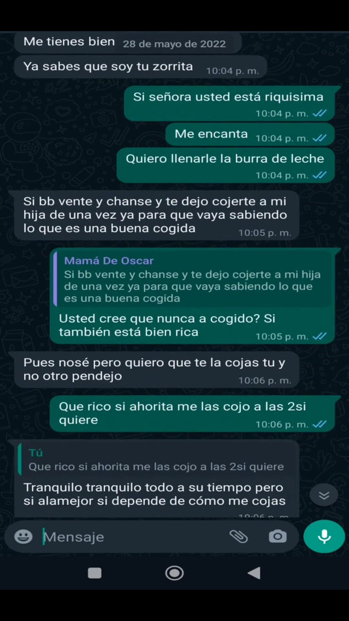 Mexicasero: Com a chefe do meu amigo Oscar, Sra. Mary, ela...
