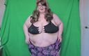 SSBBW Lady Brads: NSFW dikke strip in bikini