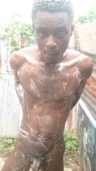 Bain extérieur torride et sexy
