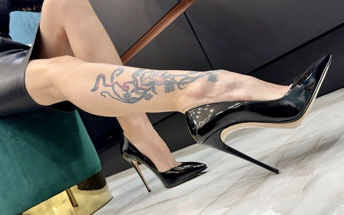 Julia domaina: Nouveau, talons aiguilles noirs classiques, talons de 12 cm, pendants aussi