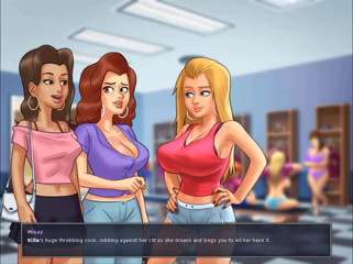 Cartoon Play: Summertime saga parte 226 - nascondi il sesso selvaggio nello spogliatoio del...