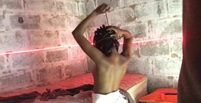 Ebony Teen Riding a Dick Midnihgt