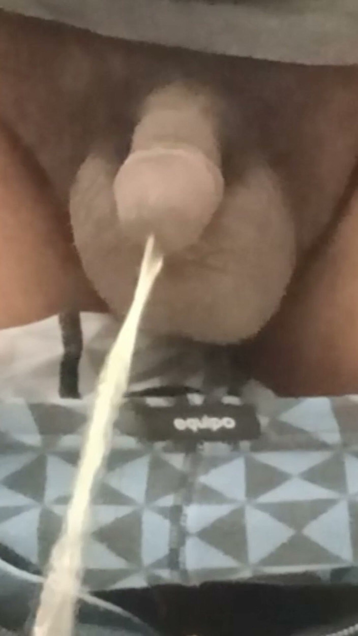 Eddie Venezuela: Black Stepdaddy Pisses and Cums in Public