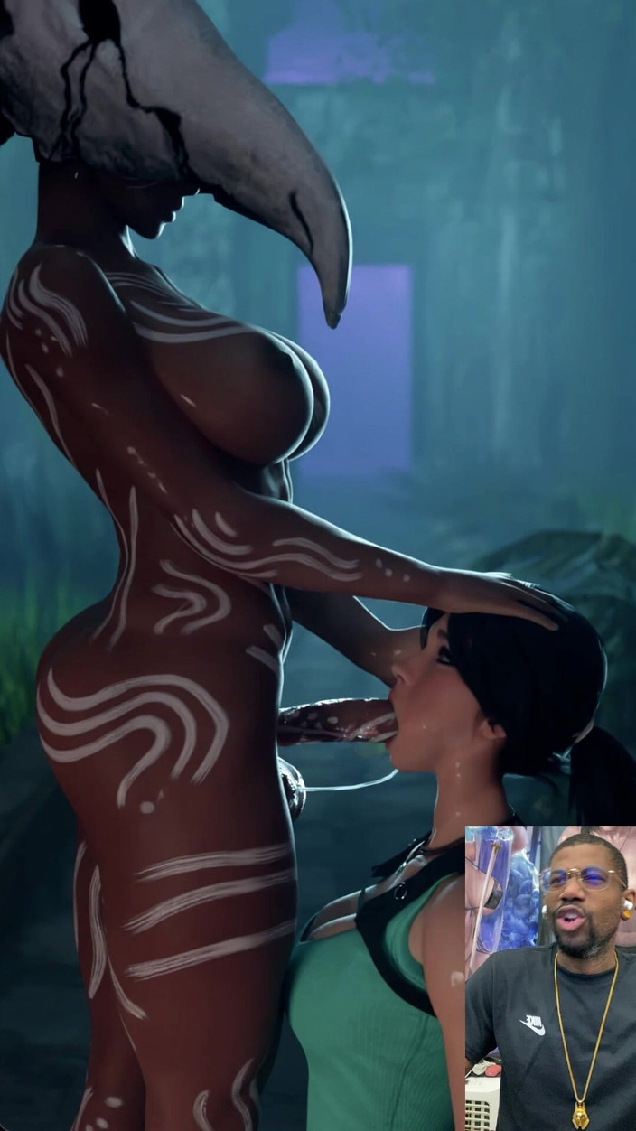 L6RD7BLU3 FUTA: Jill, transsexuelle, double pénétration, Lara suce une bite trans, chatte étroite,...