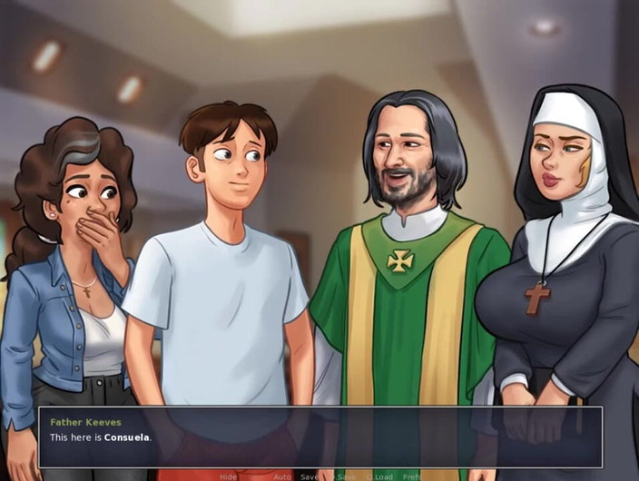 Miss Kitty 2K: Летняя сага I Пожертвовать моим пенисом, чтобы устроить ее на работу, часть 183