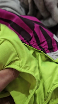 Cum in the Gusset of Nike Tempo Shorts