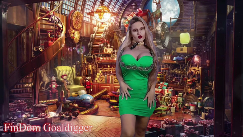 FinDom Goaldigger: Transformare magică în teddybear pentru un nou an!