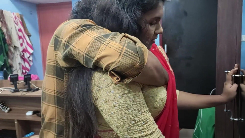 Vaigavarun45: Mallu Girl Hot Red Half Saree Romance and Sex with...