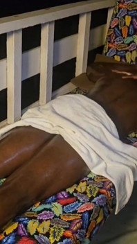 He Enjoyed While Getting a Deep Massage Sweetheart.