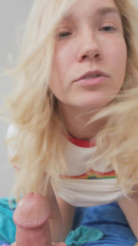 Sultry Teen Blonde Claire Roos Has Step Daddy Issues
