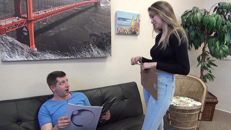Jerky Girls: Community Service Blowjob Featuring Carly Strohm
