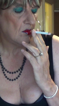 Sexy Smoking in Hotel
