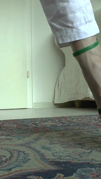Wedge-heel Sandal Fashion Show for You! Cum in Your Pants! Lady Victoria Valente