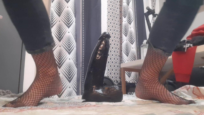 Nikka83: Siyah yarağın üstünde 360 g