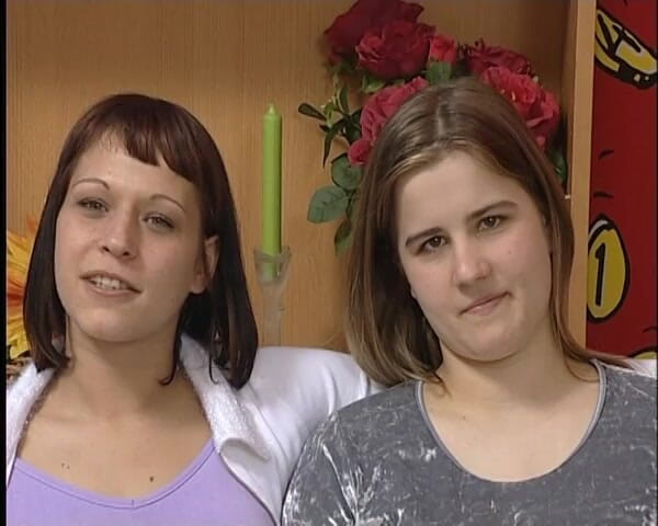 YOUR FIRST PORN: Kim &amp; sandra - toket aduhai geile titten und das erste mal...