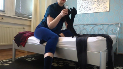 Lady Victoria Valente: Hot velvet Stepmommy: my birthday present for you!