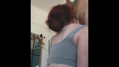 Submissive Slut Spanked and Throated