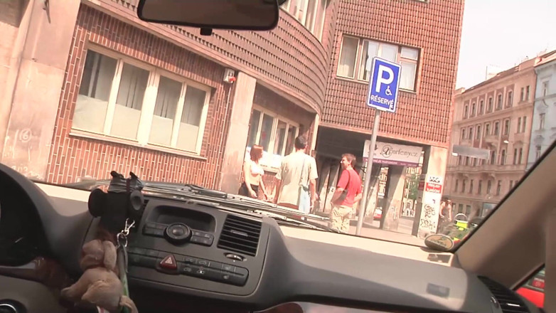 Reality Babes: Spex babe is getting fucked in the car