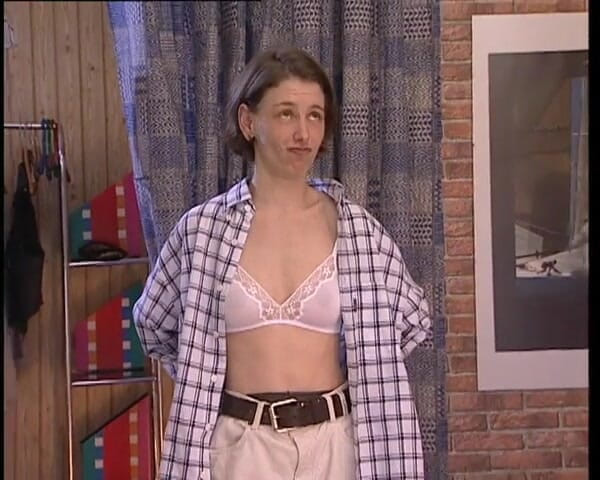 YOUR FIRST PORN: Behaarte Maike Zieht Sich Aus - Hairy Maike Takes off Her...