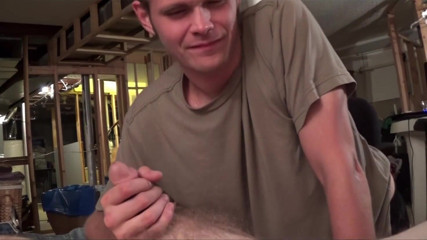 Jay's Amateur Straight Guys: Straight Boy Diesel Gives Jay a BJ in 2K!