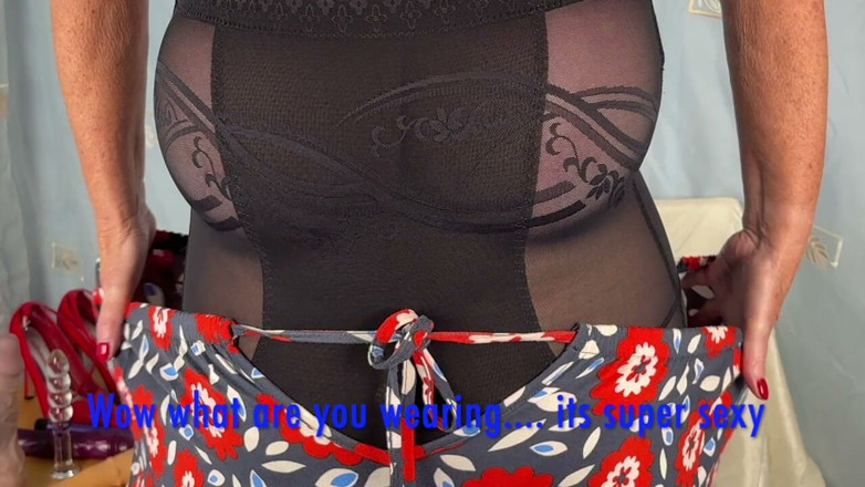 Aunty Sandra vintage girdle queen: Tante Sandra in Erstaunlicher Form Trägt Vgq72