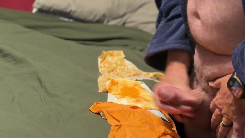 Truridge: Playing with Step-nieces Panties and Some Cum Eating