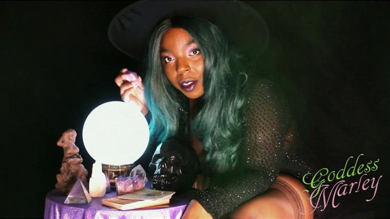 Goddess Marley: Penyihir nakal lagi asik ngentot kontolmu!