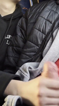 He Cum in My Mouth on a Crowded Bus