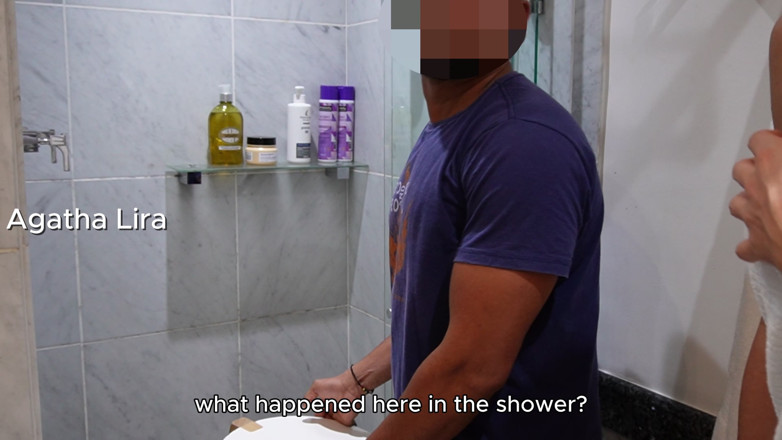 Agatha Lyra: Came to Fix the Shower and Asked Me to Take...