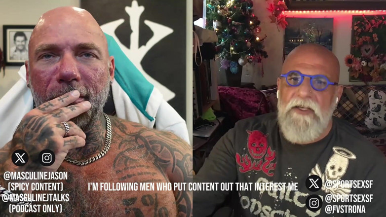 Raw and Uncensored with Masculine Jason: Relationships, Dating, Sexuality, and Social Media with Frank Strona (episode 15)
