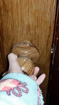 I Heard My Stepmom Moaning While Masturbating in the Toilet and Started Watching Her