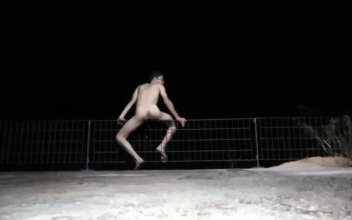 Dan Eagle: Stripping and Playing with Piss in Public