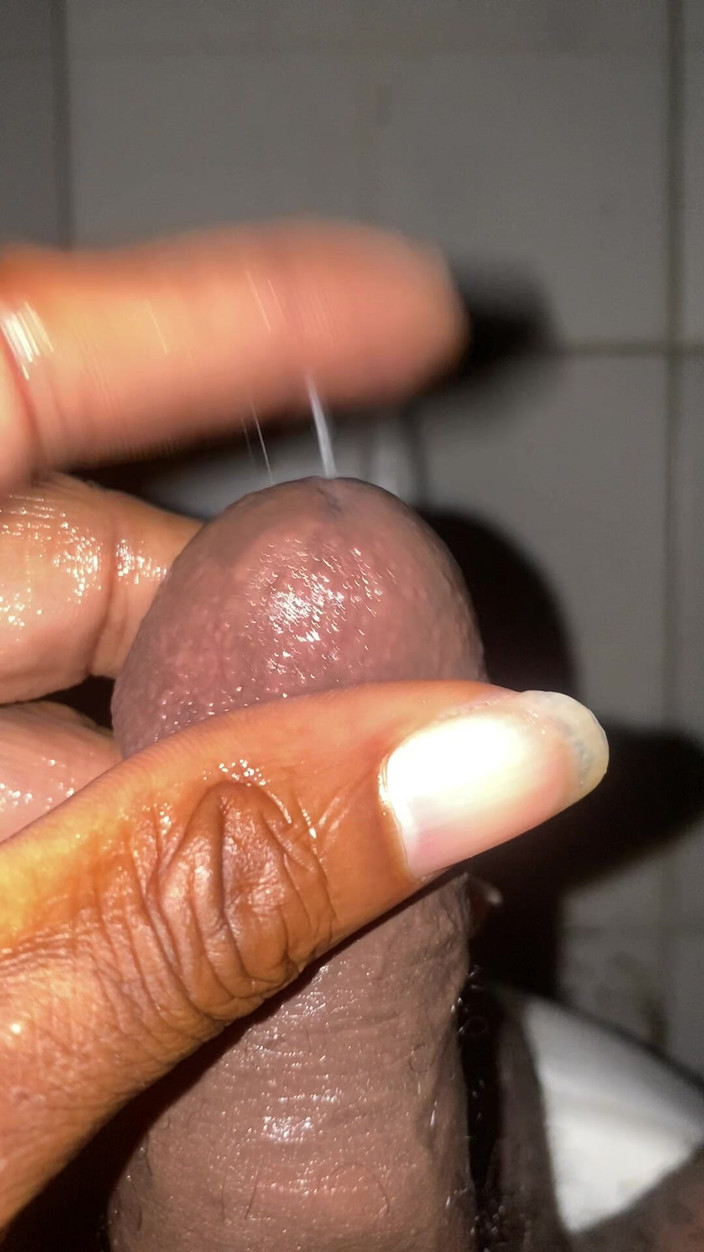 Blackmamba21: Blackmamba21 Późna nocna sesja lube - prawdziwa solo masturbacja w jej...