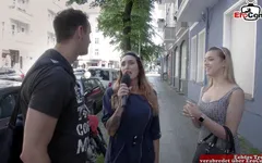 Cute German  teen with small tits by pick up sexdate