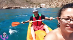 Mayay Thor X: Cewek sange ini lagi asik masturbasi pakai kayak bareng pengikutnya...