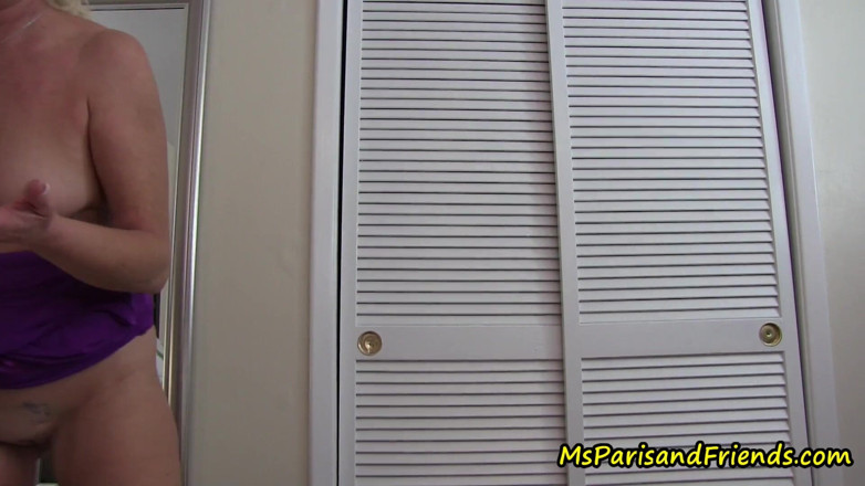 Ms Paris and Friends: Stepmom handjob finishes me off