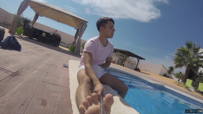 Lust for boys: Cum Eating Boy in the Sun