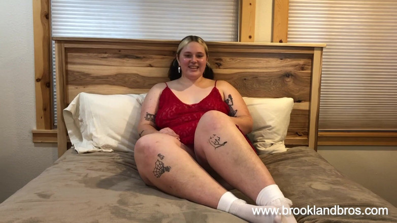 Brookland Brothers: Plus size teen Lilly intructed to play with herself
