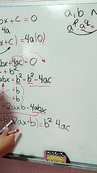 29 Algebra: Sexual Demonstration of the Equation of the Second Degree