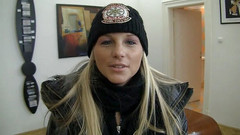 Rocco Siffredi porn: Loira puta chupa e cavalga grande e duro wang