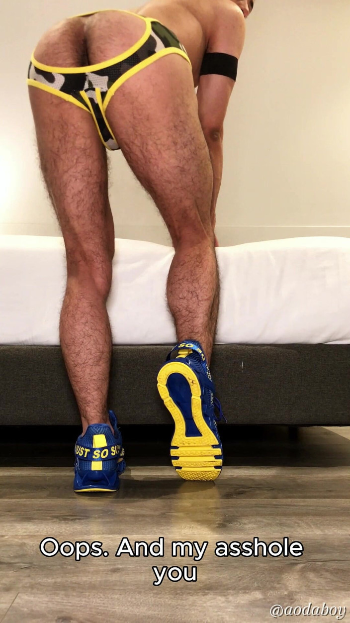 aodaboy: Quần lót, phòng tập thể dục và cơ bắp