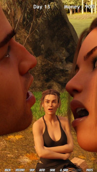 Lisa Total Investigation! by Dragofinder Studio - Sex by the Bonfire, Stepsis in Law Is Quite Sexy 2