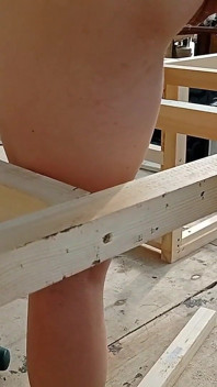 Lavoro di legno nudo